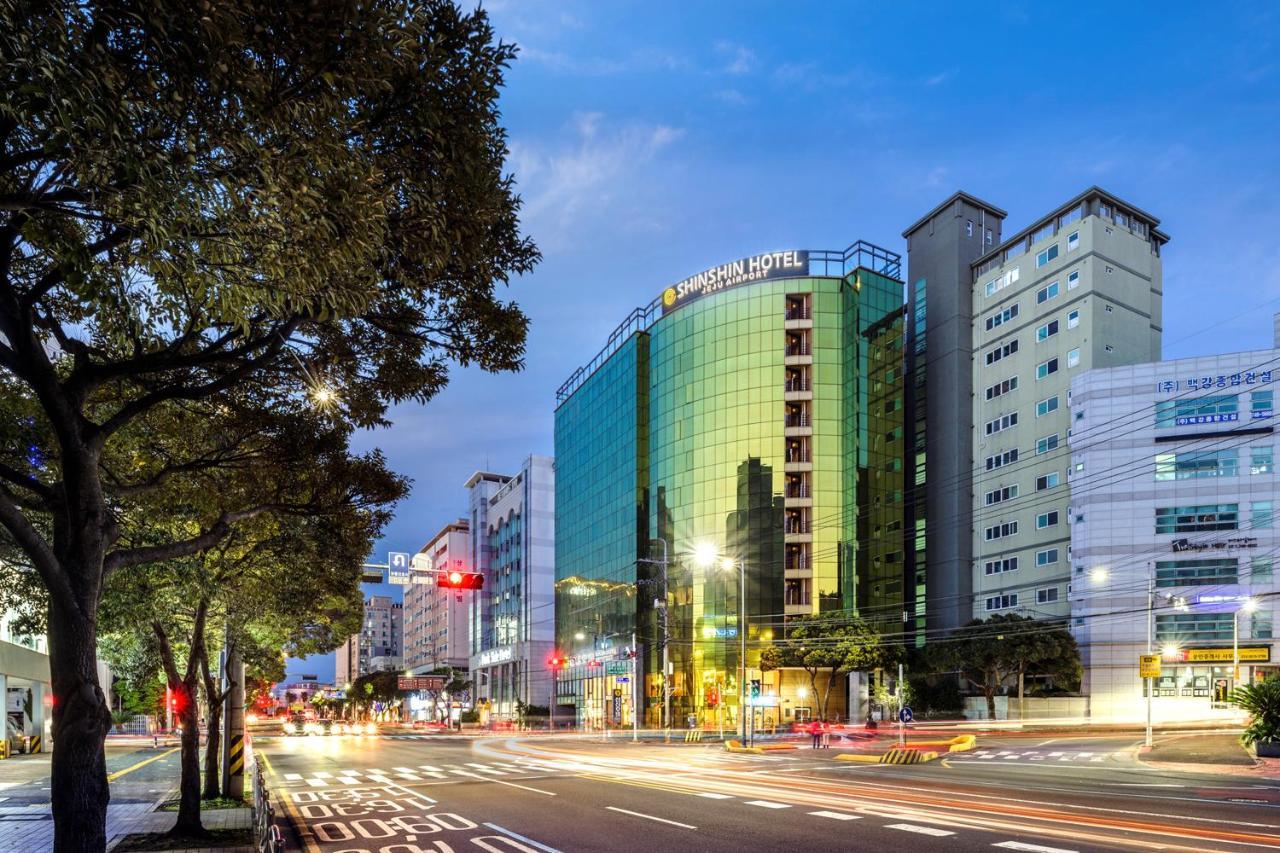 Shin Shin Hotel Jeju Airport Exterior foto