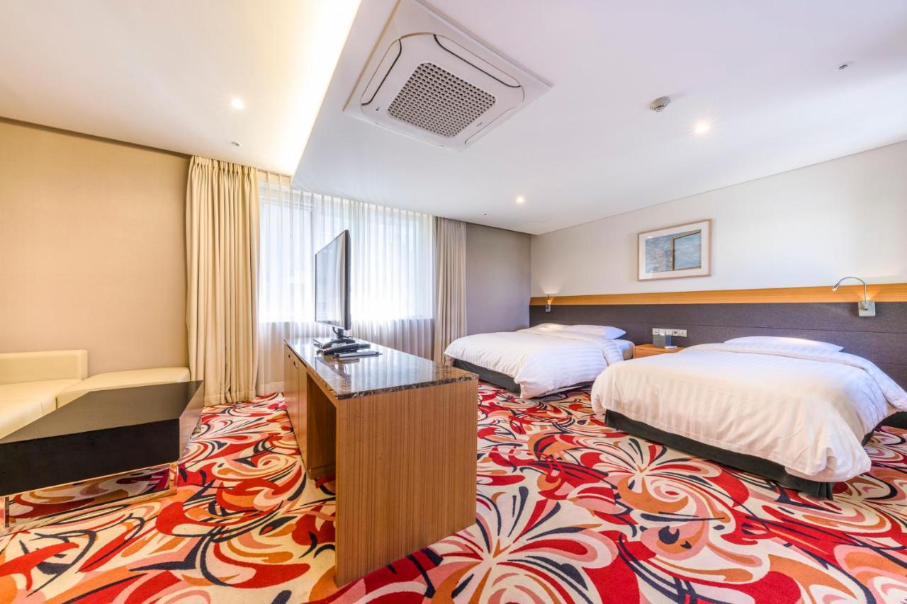 Shin Shin Hotel Jeju Airport Exterior foto